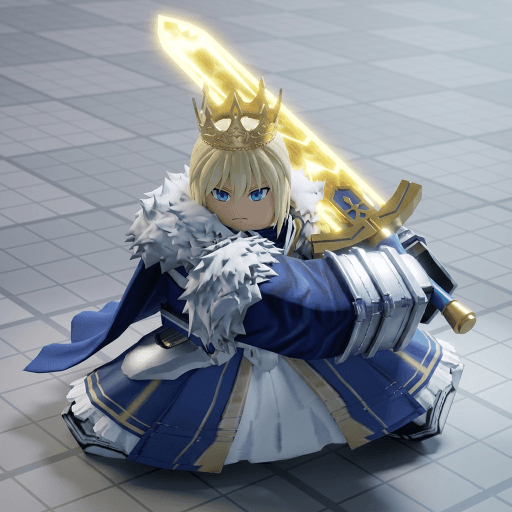Broken Blade [Excalibur] Roblox thumbnail