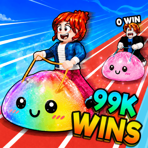Dumpling Squishy Race Roblox thumbnail