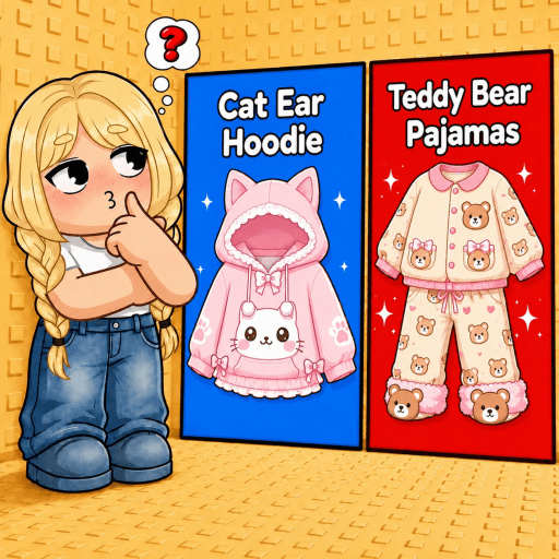 Would You Rather: Kawaii Fashion Tower Roblox thumbnail